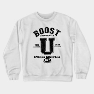 Boost University v3 Black Crewneck Sweatshirt